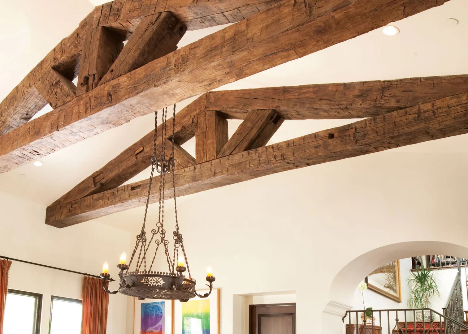Wooden beams