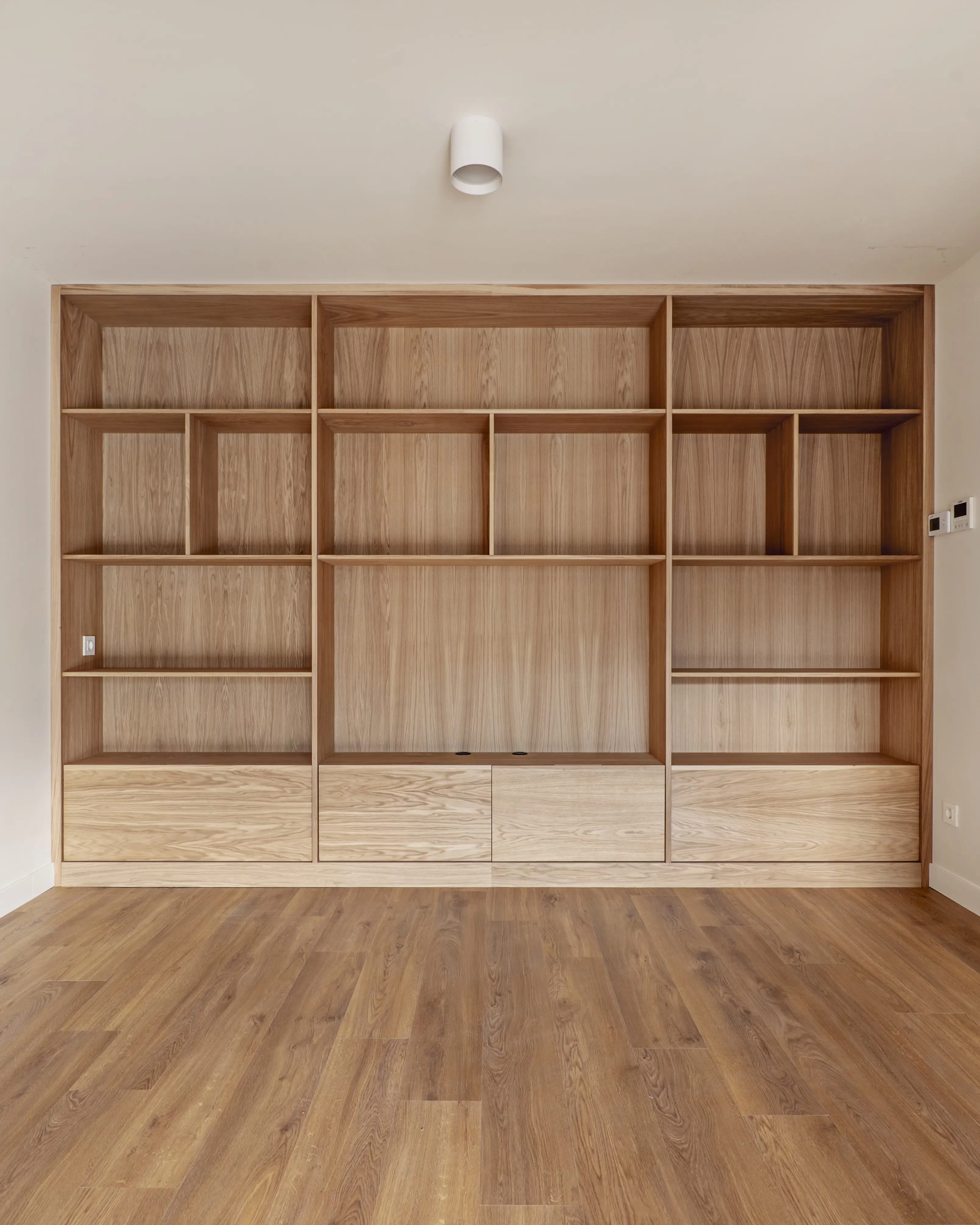 Custom shelving