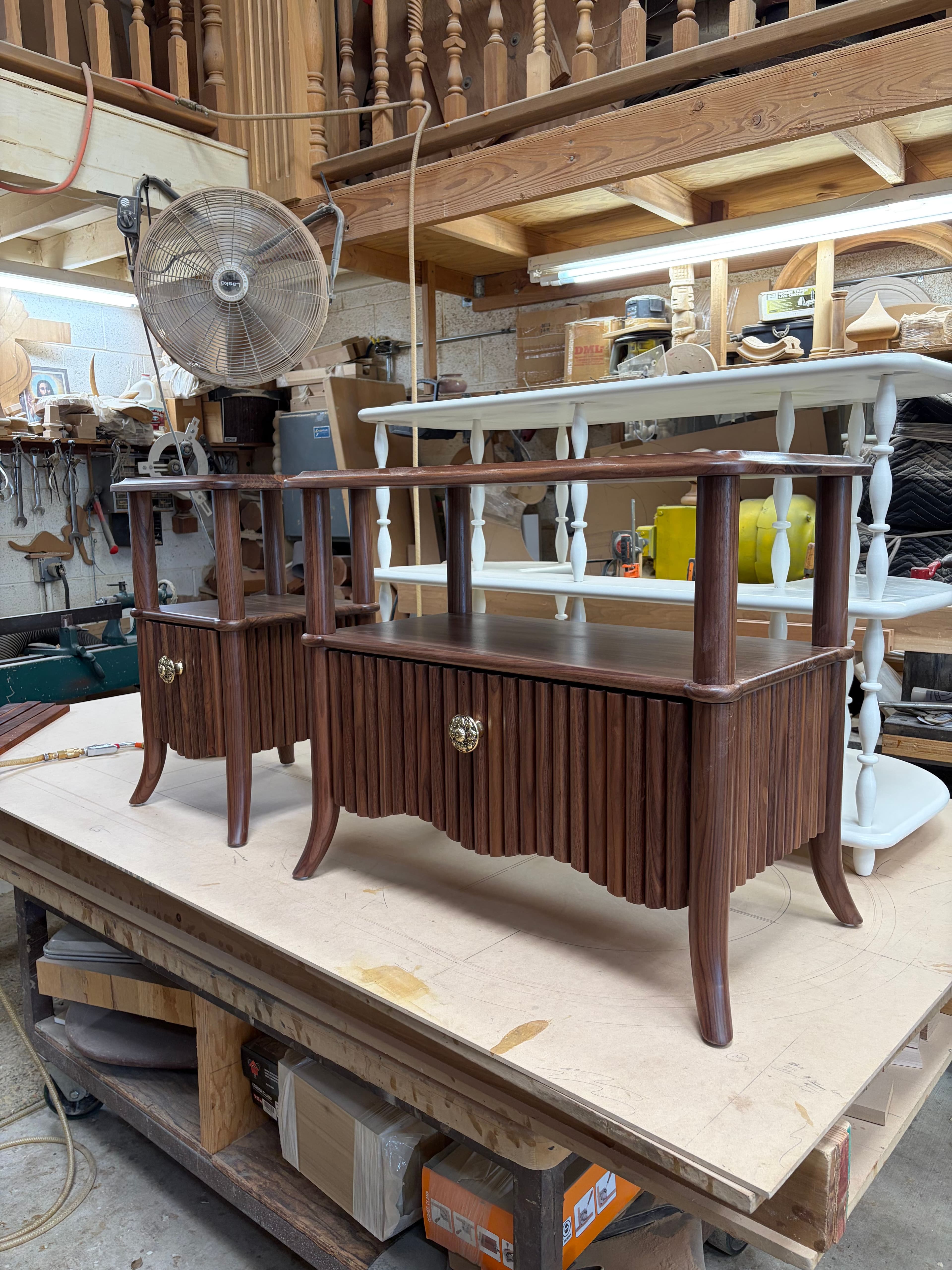 Walnut Nightstand